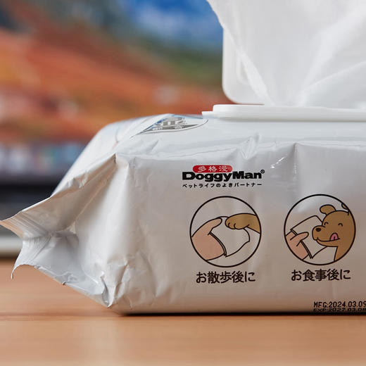NITORI宜得利家居 宠物用品猫猫狗狗宠物用湿巾纸 商品图5