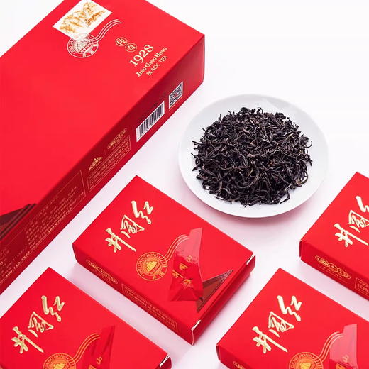 井冈红传奇1928礼品茶红茶花果香一级100克条 商品图1