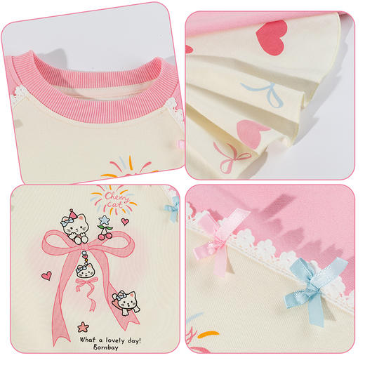 贝贝怡女童长袖卫衣ZB1FS013 商品图4