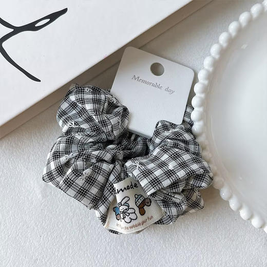 格纹碎花对装发圈-纪念日百货门店同款168644395 商品图1