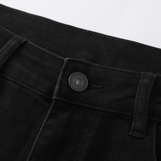 GXG男装26春季时尚简约经典百搭弹力亲肤舒适直筒休闲男式牛仔裤K&C 商品图3