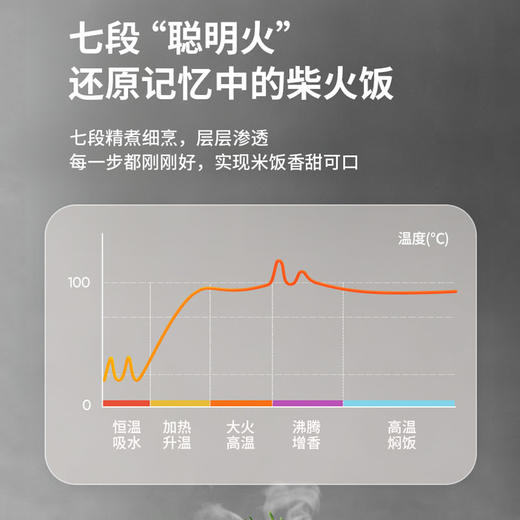 九阳电饭煲3L4L5L升家用多功能智能预约铜匠厚釜内胆电饭锅蒸饭煮饭锅 商品图3