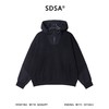 24616SDSA男士秋冬新款痞帅男装韩版时尚拼接半拉链连帽卫衣百搭宽松 商品缩略图1