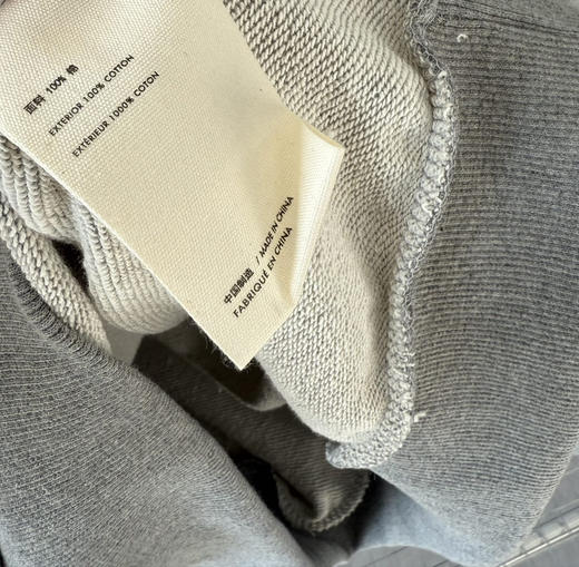 【秒杀价已调 直接拍】小禾 2026 毛圈棉 慵懒感 新年系列设计款 马上封侯印花 胶囊系列 宽版卫衣 商品图7