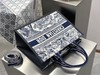 迪奥  Book Tote 新款配皮托特 蓝老虎 动物园 小/中号（LZ） 商品缩略图4