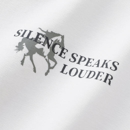 GXG男装【100%棉】26春季斑驳马图案圆领休闲舒适百搭男式长袖T恤K&C 商品图5