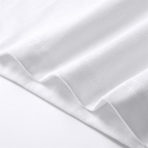 【100棉】罗蒙春秋款男士长袖T恤圆领纯色弹力柔软经典百搭上衣 商品图6