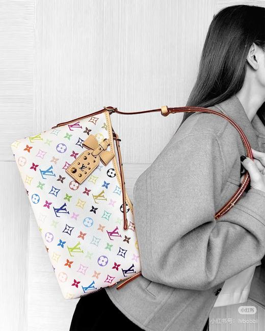 驴家 x 村上隆再版系列 新款横板Carryall East West 手袋  M27578 白三彩（LZ） 商品图3