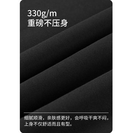 GXG男装【100%棉】秋季日常休闲简约时尚舒适百搭男式圆领卫衣K&C 商品图2