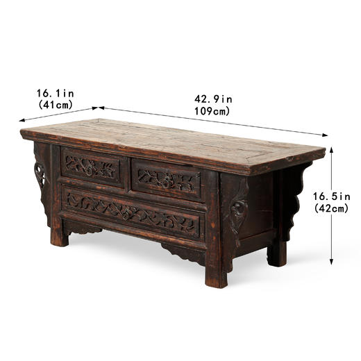 三屉炕桌 商品图2