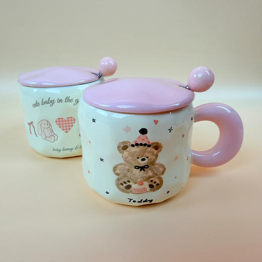 450ml可爱萌宠陶瓷杯-纪念日百货门店同款168693402 商品图0