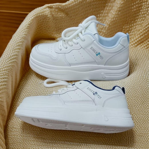 双星名人女款小白鞋61539 商品图0