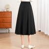 「自」全新升级【铂金会员128/天猫169/差价41】(14042)洛诗琳气质通勤半身裙2026春季新款高腰显瘦中长款A字裙 商品缩略图3