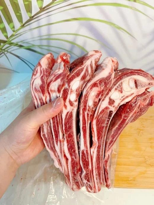 新西兰原切手把羊排挑选30斤左右的新西兰羔羊 整条原切0添加 品质好货 肉质鲜美口感软嫩 骨小肉多基地直邮 商品图0