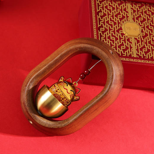 【祈愿吉品】来钱儿·招财猫风铃门挂饰 商品图1