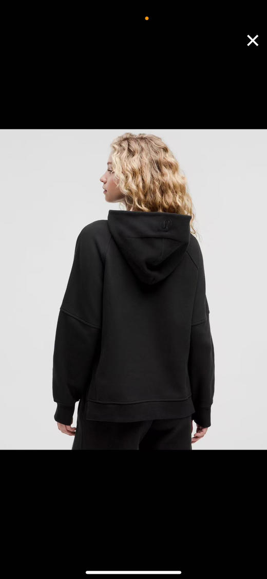 原价¥1200，特价¥599直邮到手！Lululemon Scuba 宽松版卫衣， 前短后长不挑！ 只有一个码，能穿到125斤 商品图10