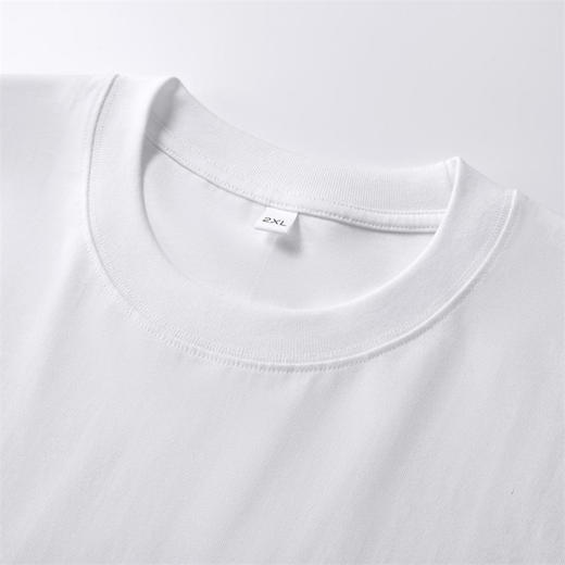 【100棉】罗蒙春秋款男士长袖T恤圆领纯色弹力柔软经典百搭上衣 商品图3