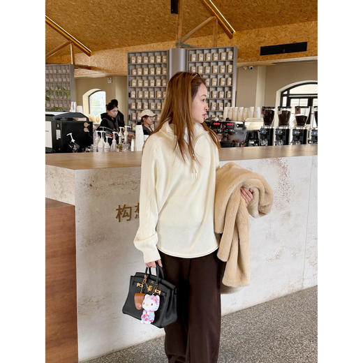 美丽奴羊毛立领毛衣，现货 商品图6