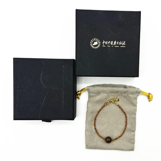 金络温通 合香手串  中式香珠药手串   黄水晶、十二精药香珠 中国中医药出版社文创产品 商品图1