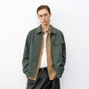 714street羊毛混纺哈灵顿夹克2026春季新款翻领宽松外套男款 商品缩略图0