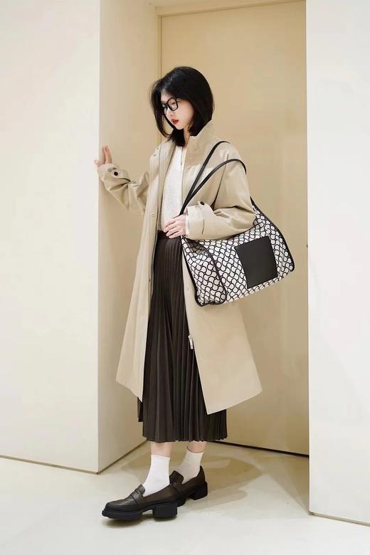 【高品质私服】【IC高密斜纹棉单排扣风衣】丝质手感，结构细腻，挺阔有型G1533-CC【无标出货 介意慎拍】 商品图5