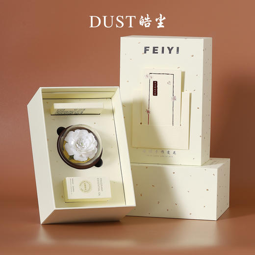 情人节好礼【非遗瓷花香薰❗一朵永不凋零的花】陶瓷花香薰工艺品虎头茉莉扩香器高级感摆件送朋友生日礼物。rf 商品图3