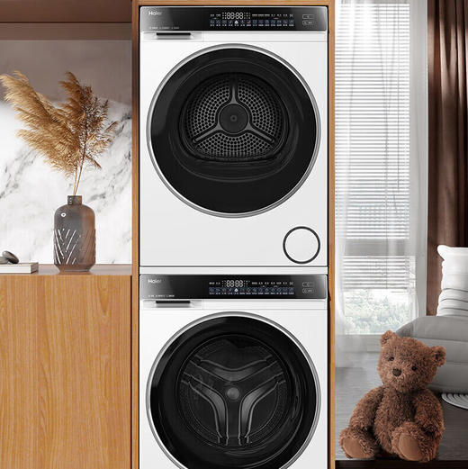 海尔（Haier）洗烘套装 XQG100-BLDE582WU1+GA100-STF582WU1 商品图2