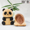 周广胜熊猫造型乖乖熊气垫梳按摩梳家用便携式护发顺发梳子礼盒装 商品缩略图2