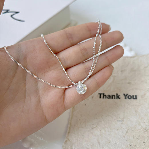 高级感浪漫项链法式 -纪念日百货门店同款163893641 商品图4