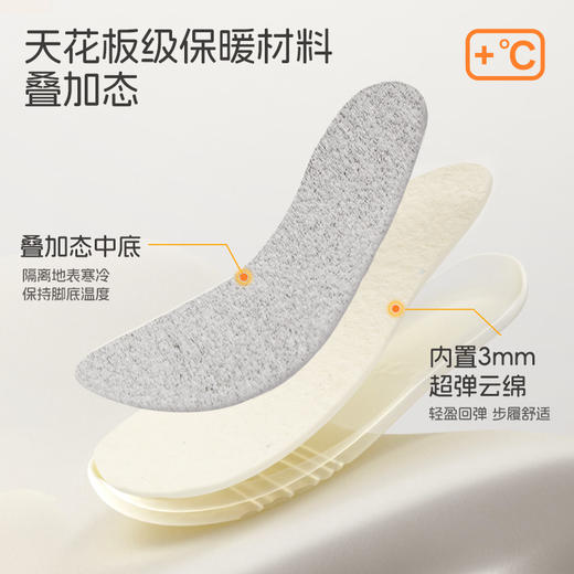 SMIBU猫爪徒步系列男女童冬款加绒保暖户外防滑休闲运动马丁靴Z54MI2107 商品图2