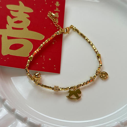 精致小众有钱小马手链-纪念日百货门店同款166143773 商品图2