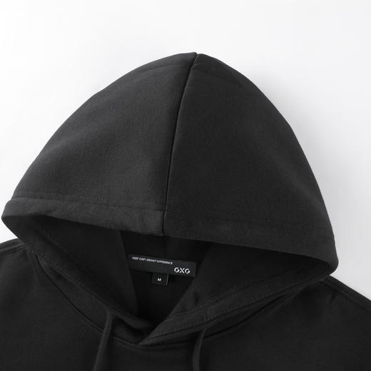 GXG男装26春季时尚潮流百搭帽衫宽松休闲亲肤舒适男式连帽卫衣K&C 商品图6
