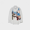 KHOKI Applique detail shirt 不对称贴花长袖衬衫 商品缩略图4