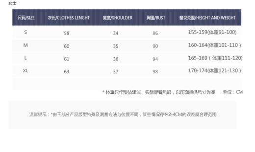 百乐图 春秋女装长袖 五色可选 11119659 商品图8