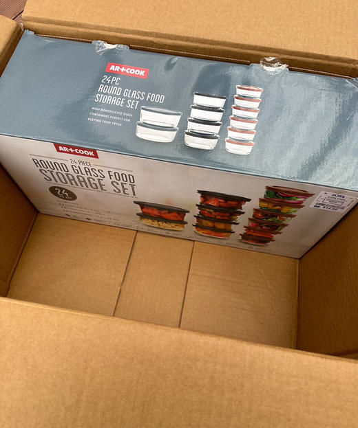 正品Art & Cook 的 24 件套玻璃食品保鲜盒 商品图8