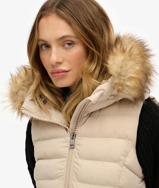 极度干燥superdry女款棉马甲 商品图4