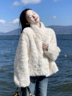 【百图lulu定制】【高原皮草】 毛质厚实 精致优雅 皮草外套