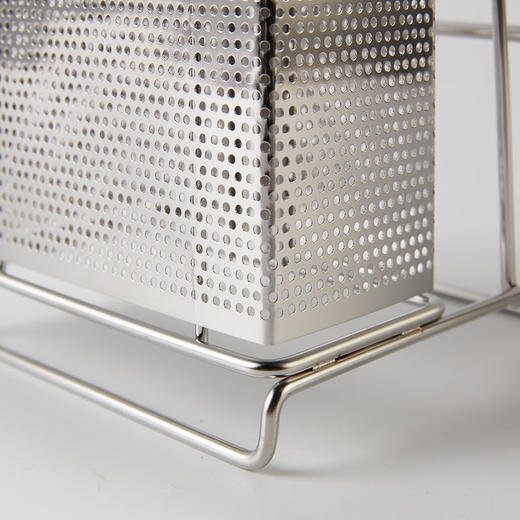 NITORI宜得利家居 厨房置物架收纳架不锈钢砧板架带菜刀架 KY088 商品图5