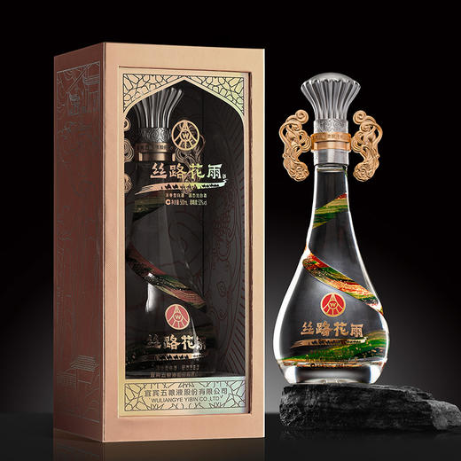 五粮液总厂丝路花雨酒 500ml*2瓶，配礼袋*1 商品图1