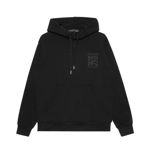 GXG男装26春季时尚潮流刺绣简约百搭套头宽松休闲男式连帽卫衣K&C 商品图2