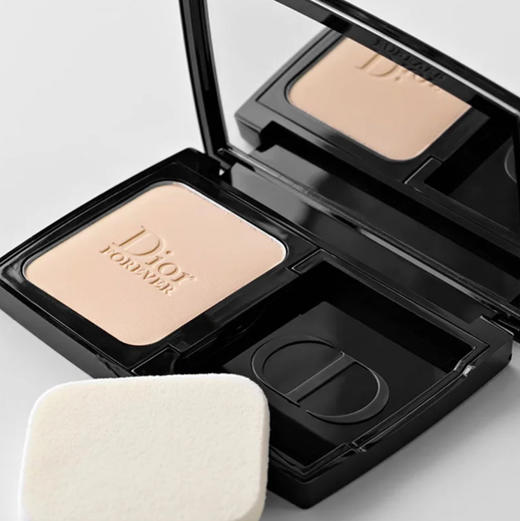 Dior · 迪奥锁妆丝绒粉饼 柔焦补妆 凝脂恒久哑光遮瑕定妆蜜粉饼 商品图2