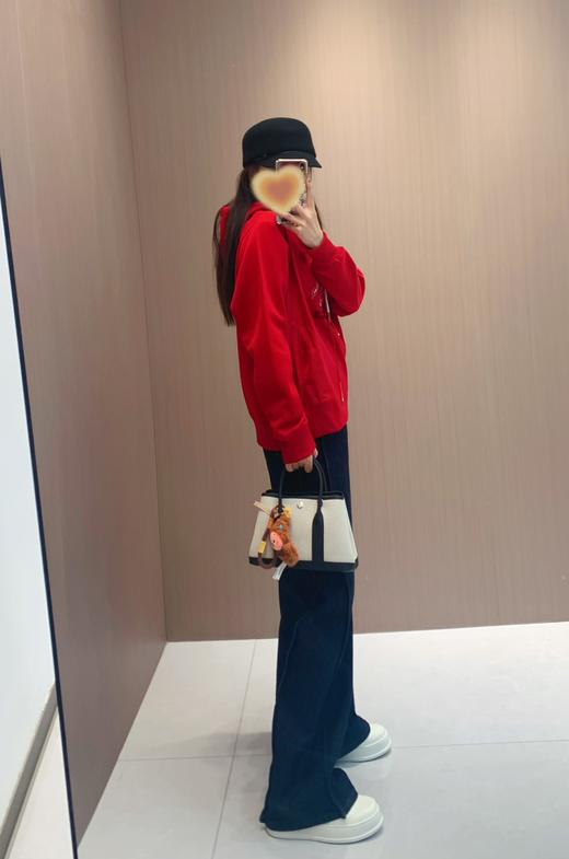 雅莹唐嫣同款骏马奔腾刺绣连帽卫衣 商品图13