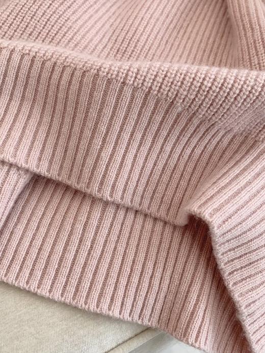 【高品质私服】【IC粉色半拉链套头针织衫】甄选来自高原的珍贵牦牛绒，兼顾温暖与造型感G1646-CC【无标出货 介意慎拍】 商品图10