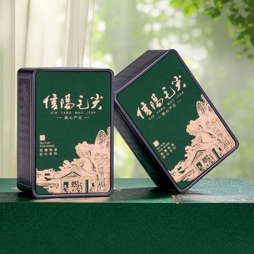 20元一套/一箱16套 古韵茶香【毛尖两方罐 墨绿色】 商品图3