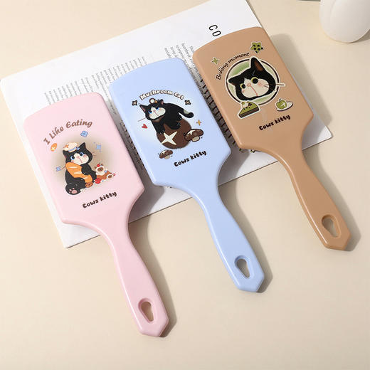 奶牛猫系列气囊按摩梳梳子-纪念日百货门店同款168997756 商品图0