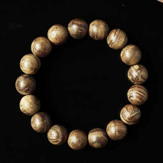 【青山特惠】1.3*17颗 马泥涝 野生老料 沉香手串 13.01g  c0204 商品图6