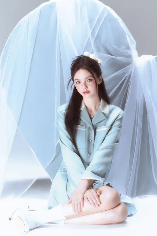 MEETLADY/米莱达 气质小香风小个子短款西装外套 21710 商品图3