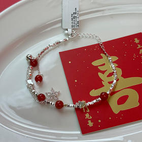 轻奢高级感红珠系列手链-纪念日百货门店同款159401050