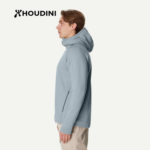 HOUDINI胡丁尼 高阶魔术大师 亚洲版首发上市 25秋冬新男连帽抓绒衣外套 830019 商品图2
