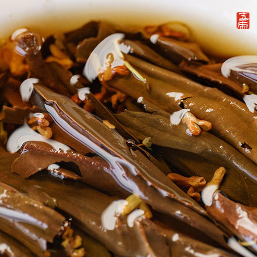 【春季茶礼】茶叶 桂花红茶  茶叶礼盒 桂花 一马当先 茶饮 五虎 250g 商品图3